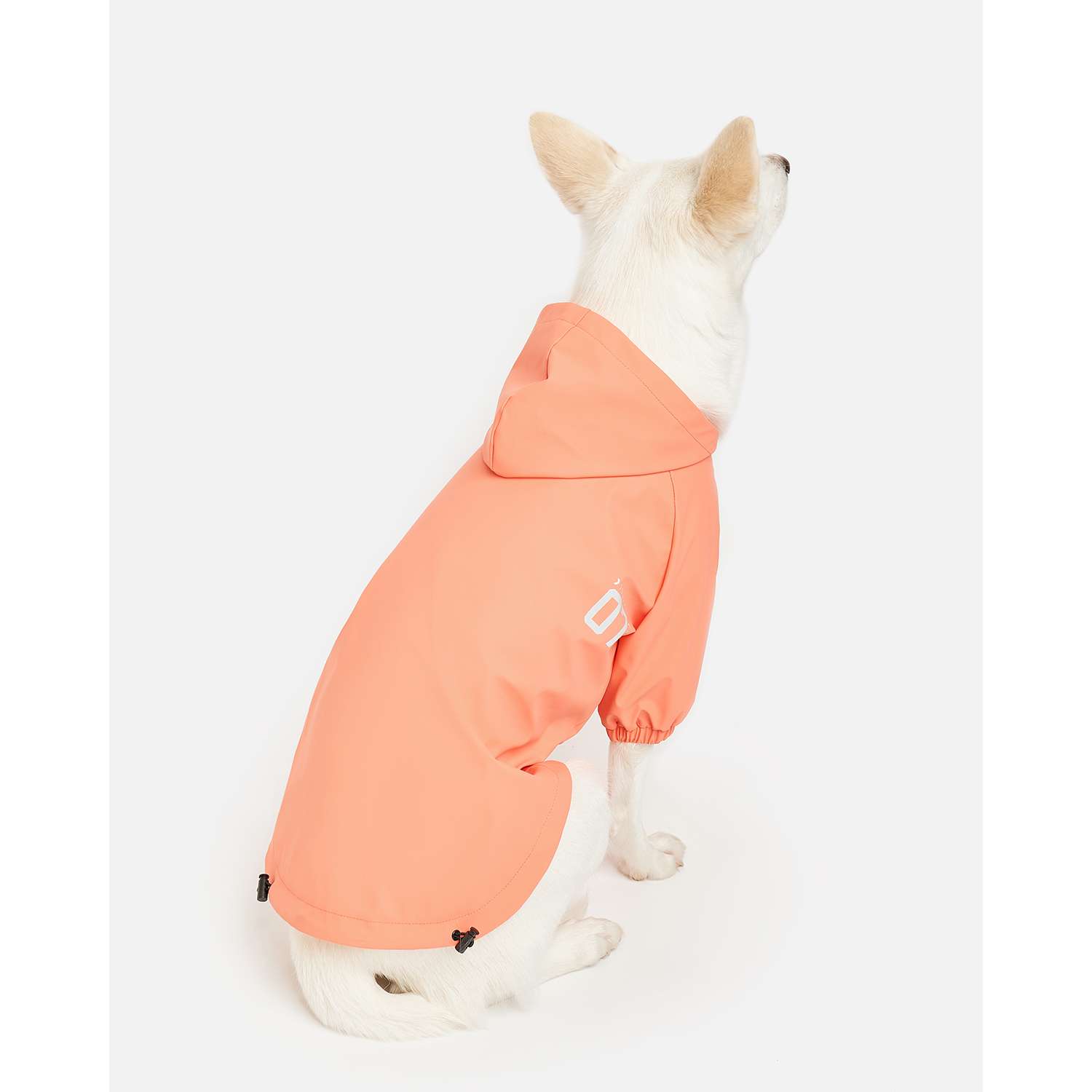 Куртка-дождевик для собак Zoozavr розовый 65 - фото 8