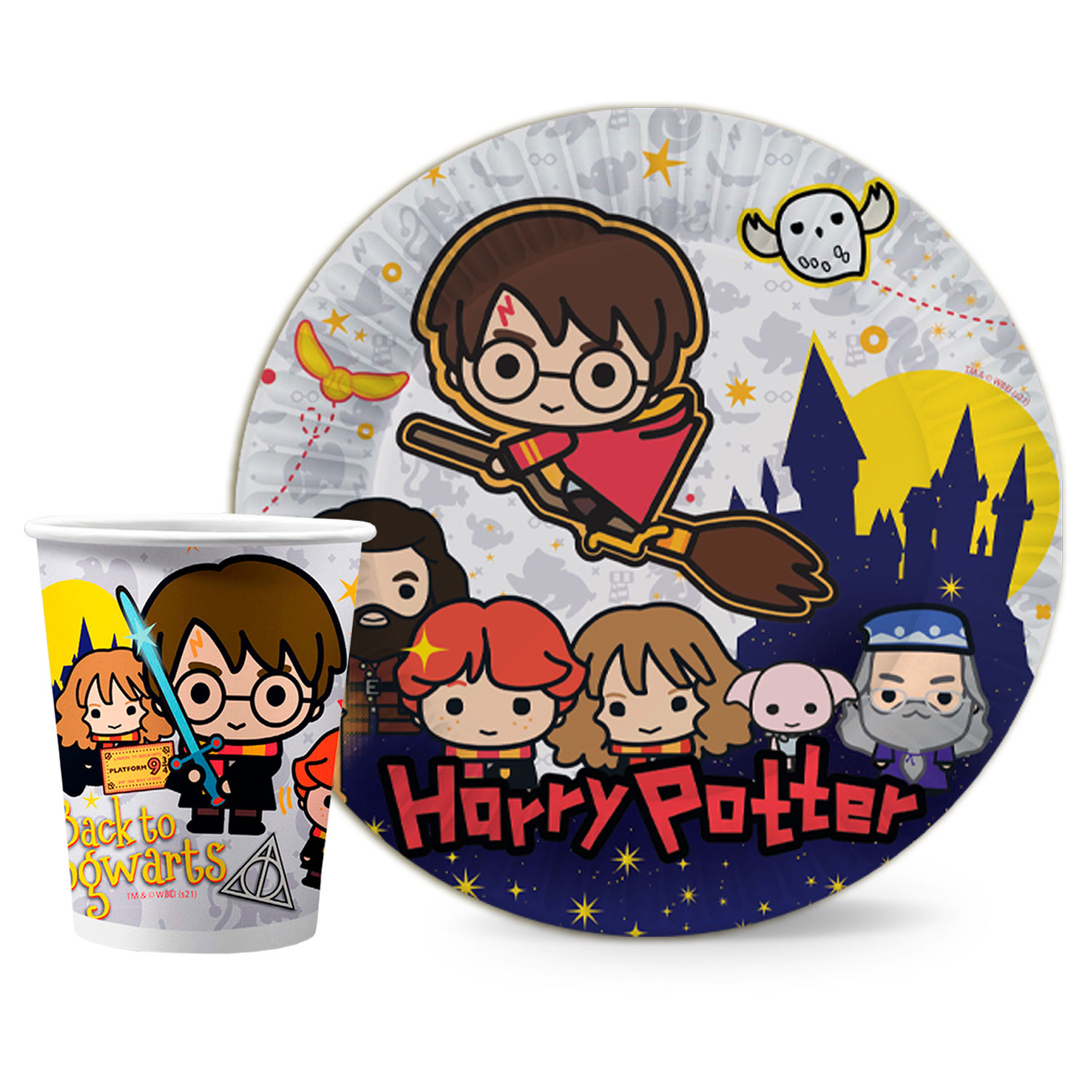 Набор одноразовой посуды ND PLAY Harry Potter Гарри Поттер 304893 - фото 2