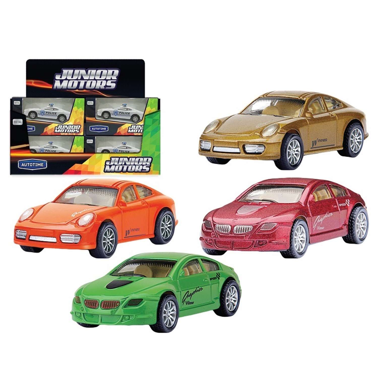 Машина Autotime DYNAMIC COUPE 1:48 в ассортименте 33948 - фото 1