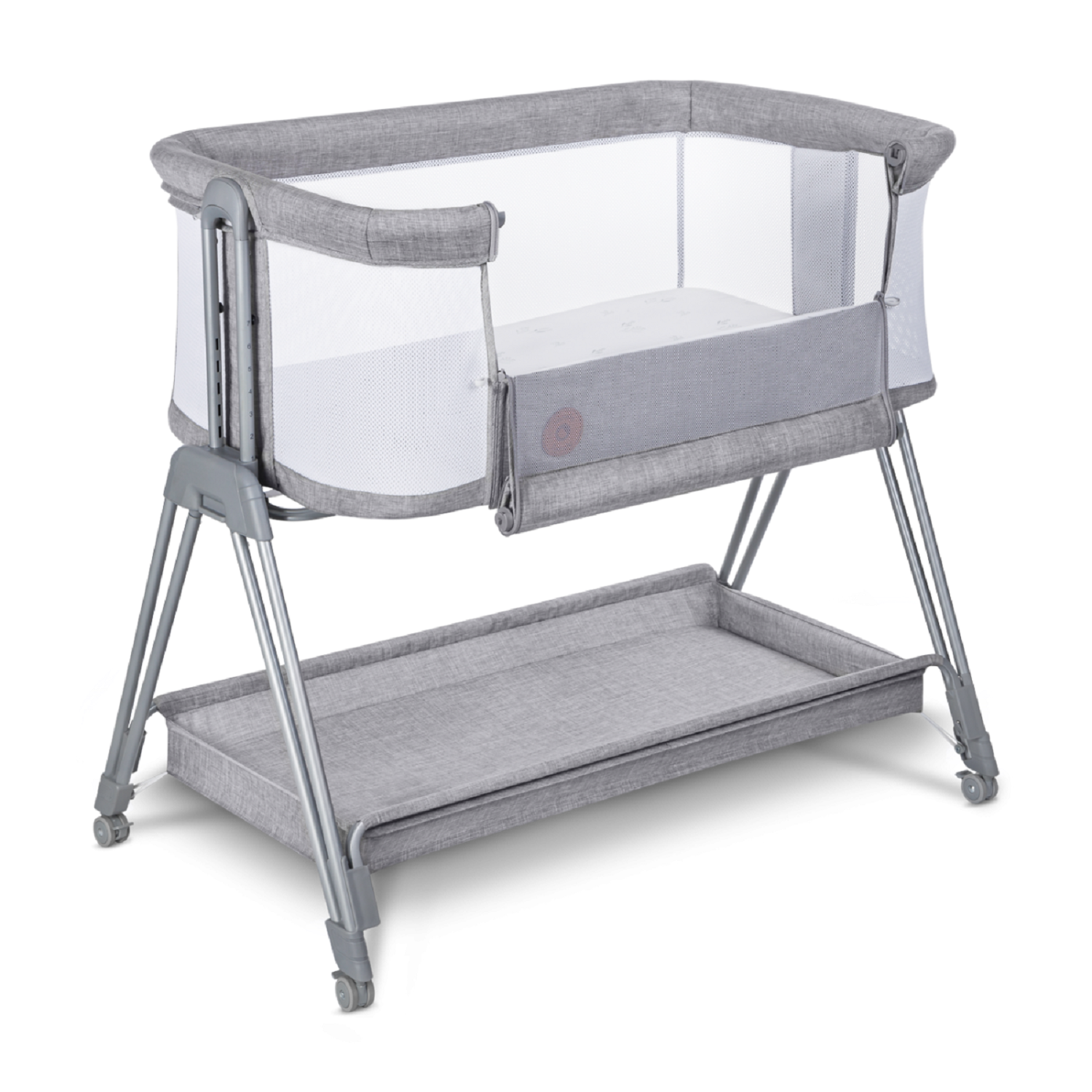 Колыбель Lionelo LUNA GREY CONCRETE - фото 1