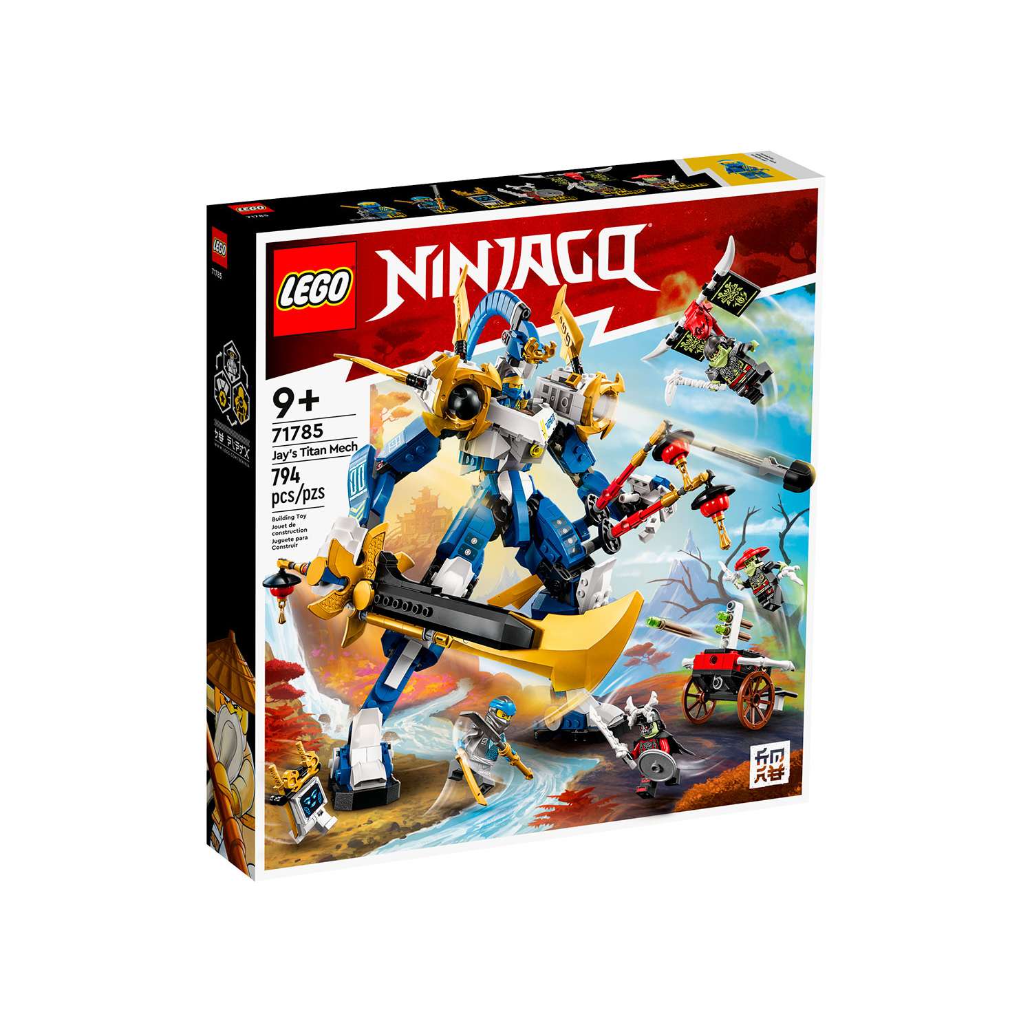 Конструктор детский LEGO Ninjago Механический титан Джея 71785 - фото 10