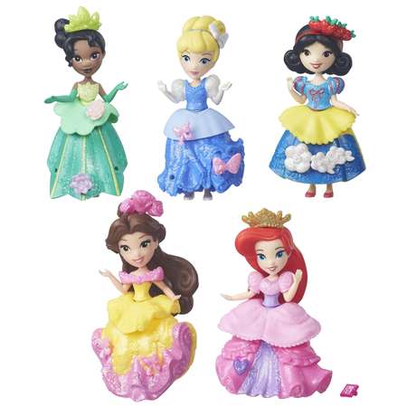 Набор Princess из 5-ти маленьких кукол Принцесс