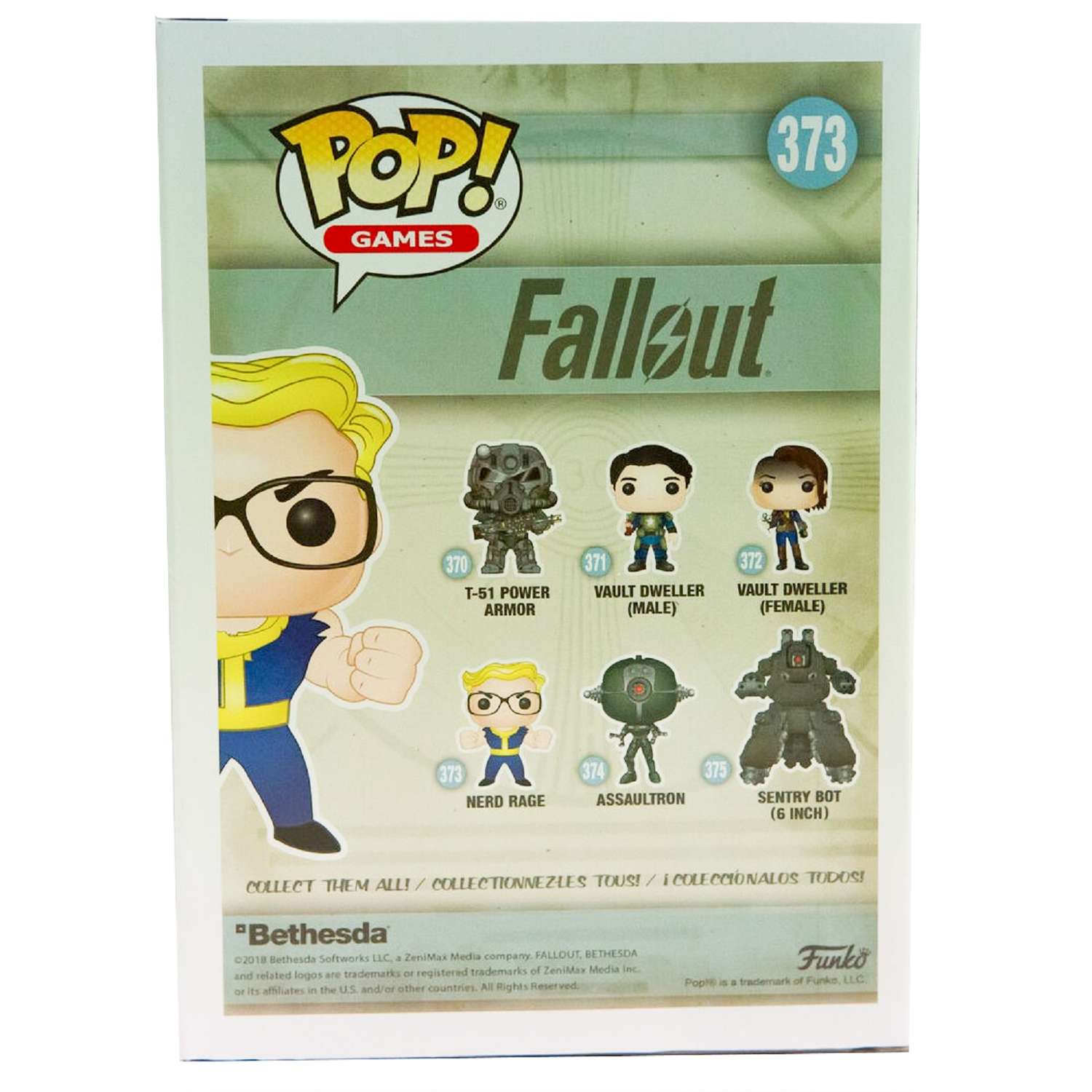 Funko Pop vinyl Games Fallout Vault Boy Fun1819