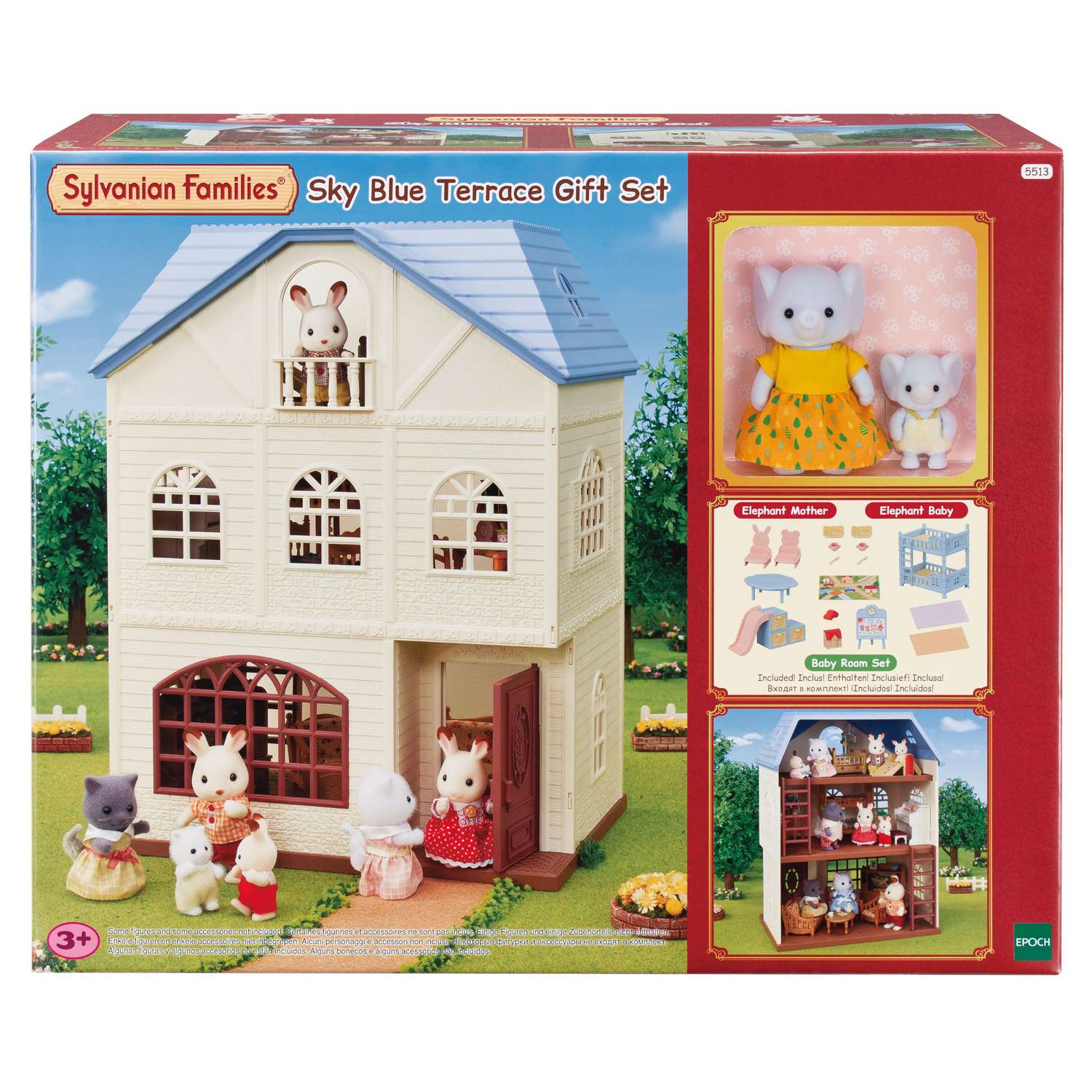 Набор игровой Sylvanian Families Домик с террасой 5513 - фото 7