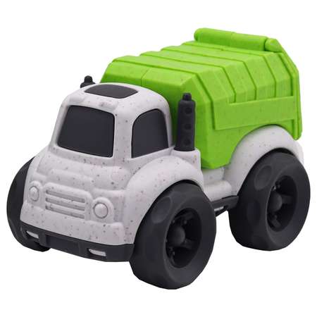 Игрушка Funky Toys Эко-машинка городская тех.Бело-Зеленая 10 см FT0278073