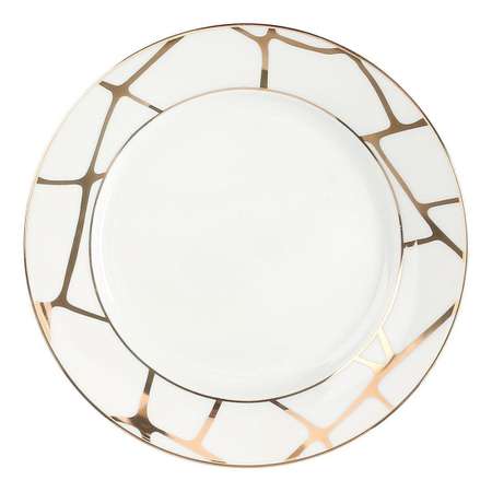 Набор столовой посуды Arya Home Collection для кухни Arya Orlena Elegant 24 предмета на 6 персон фарфор
