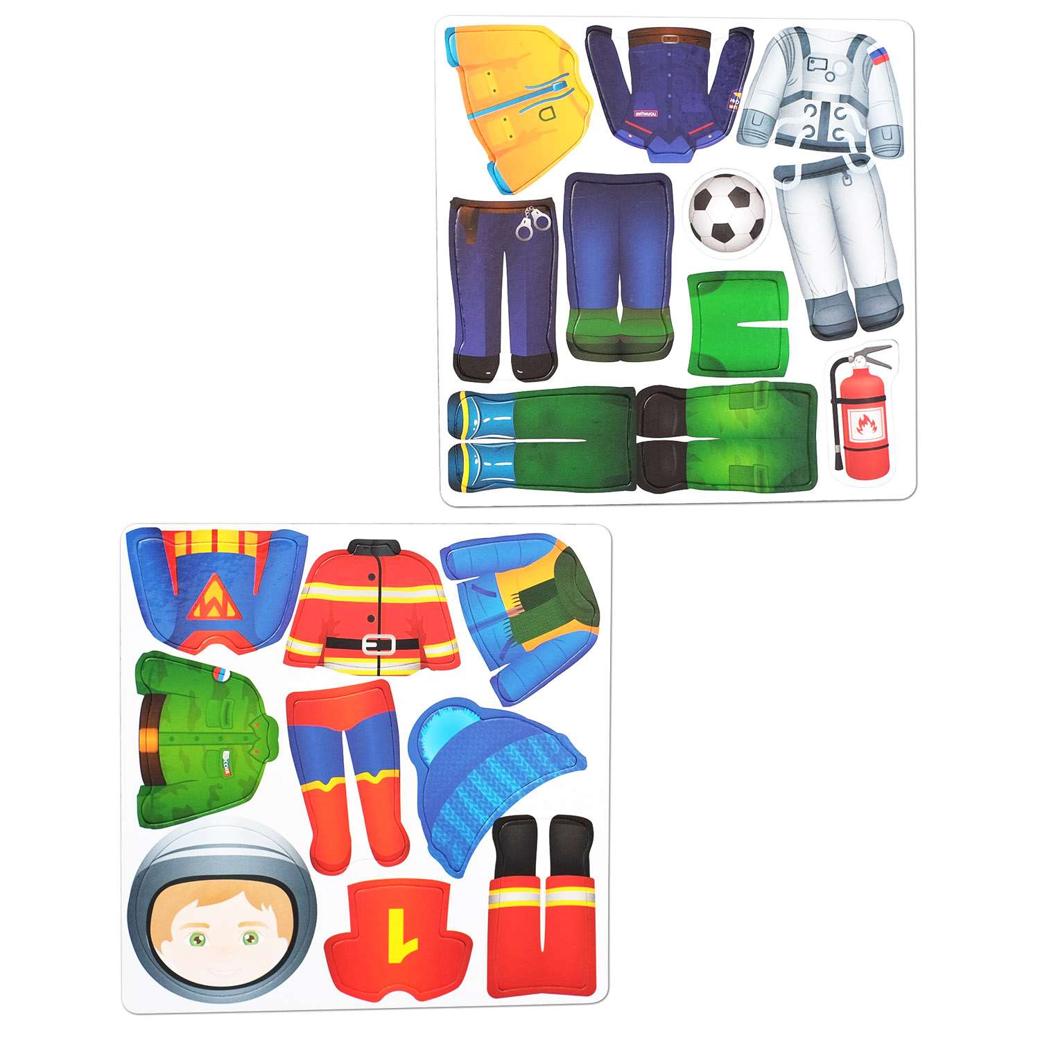 Настольная магнитная игра Бигр Одежда для мальчиков игра-одевашка в дорогу УД76 - фото 8