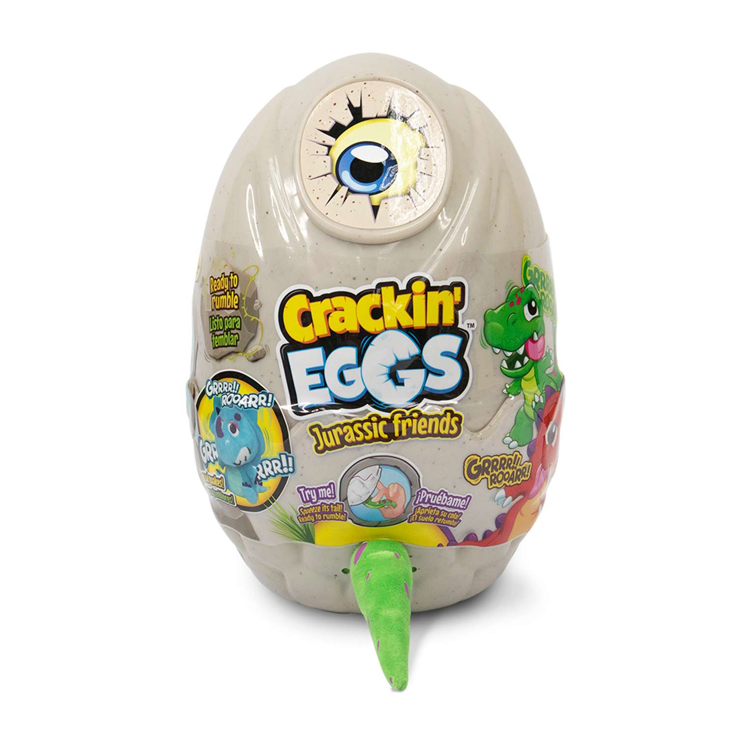 Игрушка-сюрприз Crackin Eggs 22 см в яйце с WOW эффектом серия Парк Динозавров - фото 1
