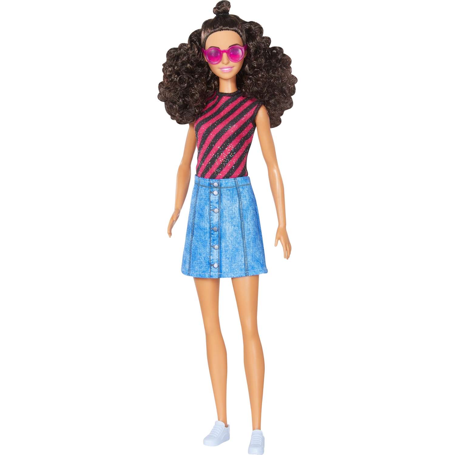 Кукла Barbie из серии Игра с модой DVX77 FBR37 - фото 1
