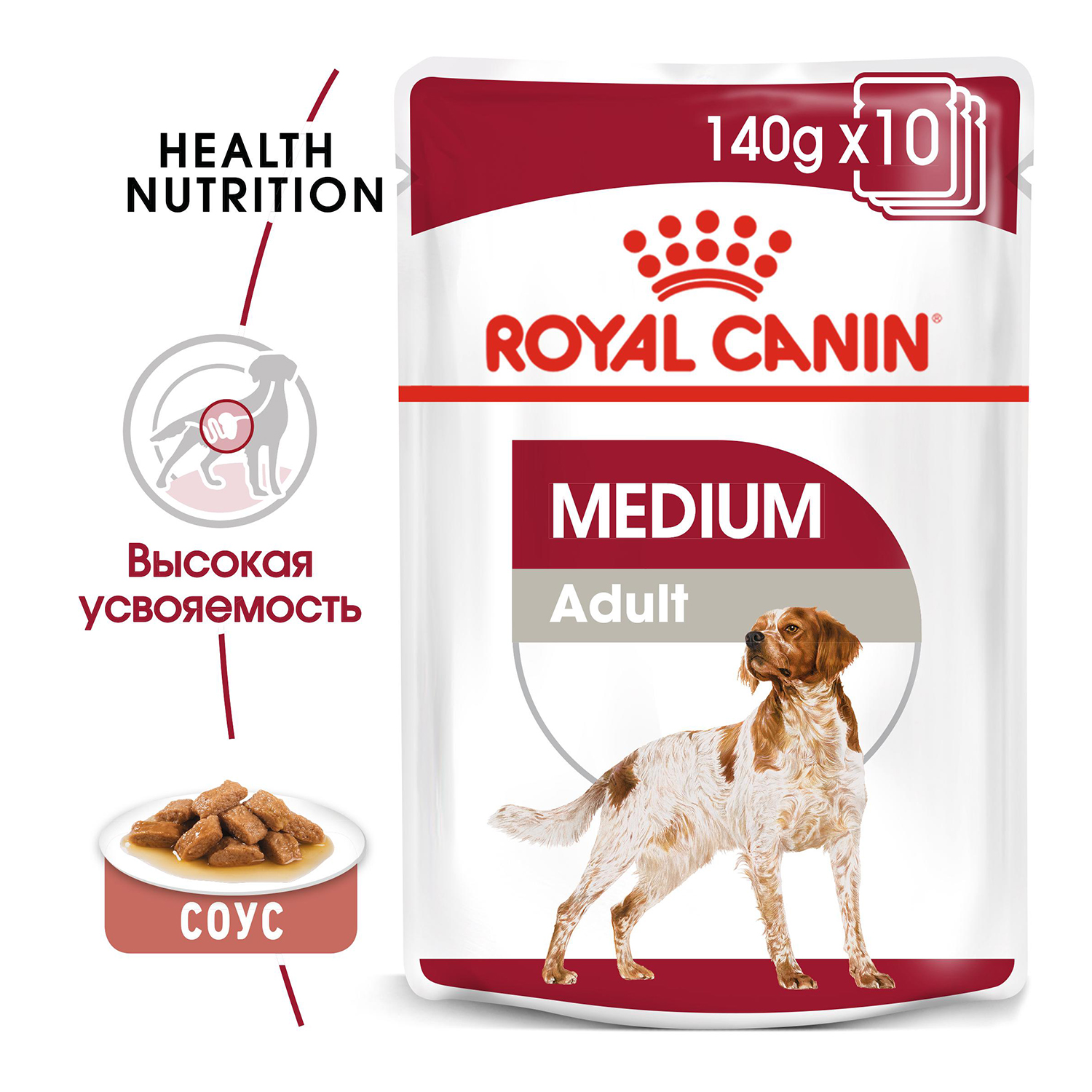 Влажный корм для собак ROYAL CANIN 0.14 кг (полнорационный) - фото 3