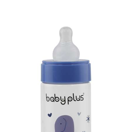 Бутылочка для кормления Baby Plus с соской BP5166-A 250 мл синяя