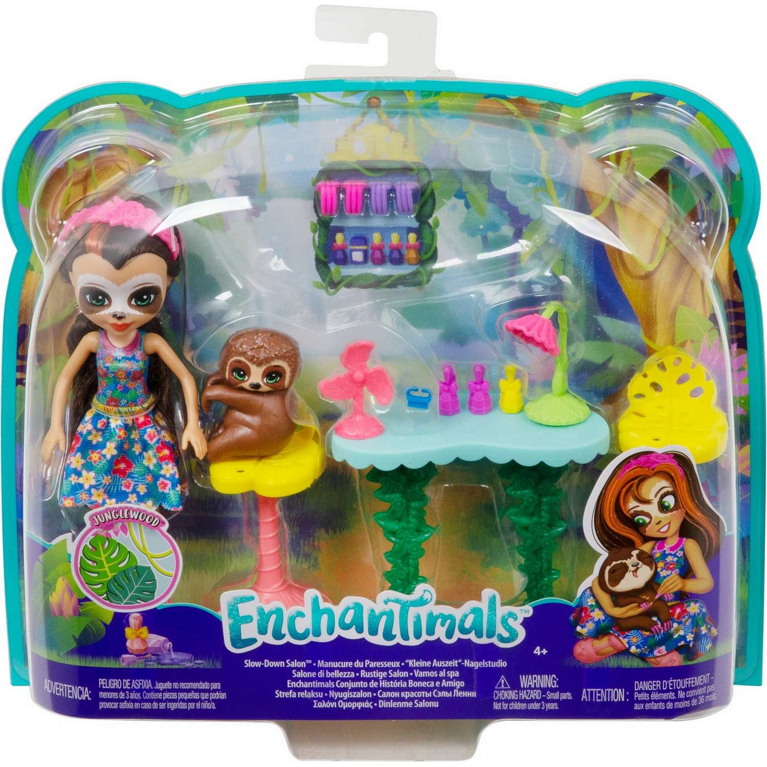 Кукла Enchantimals Салон красоты со зверюшкой и тематическим набором GFN54 FCC62 - фото 2