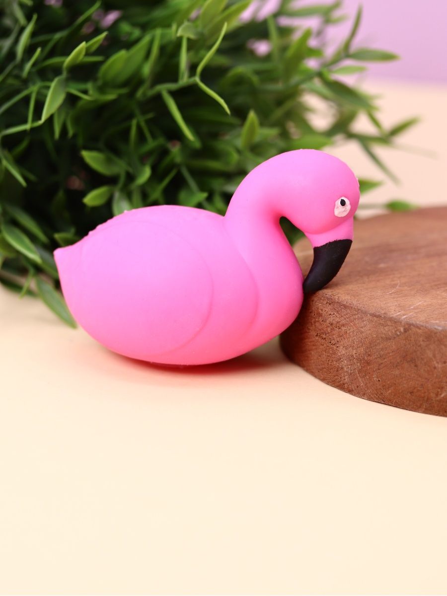 Мялка-антистресс iLikeGift Squeeze flamingo purple - фото 2