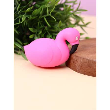 Мялка-антистресс iLikeGift Squeeze flamingo purple