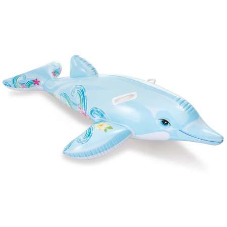 Надувная игрушка для плавания Intex Дельфин 175х66 см 58535NP