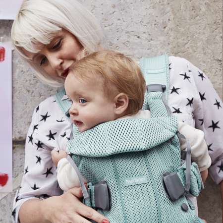 Рюкзак-переноска BabyBjorn One Mesh Мятный