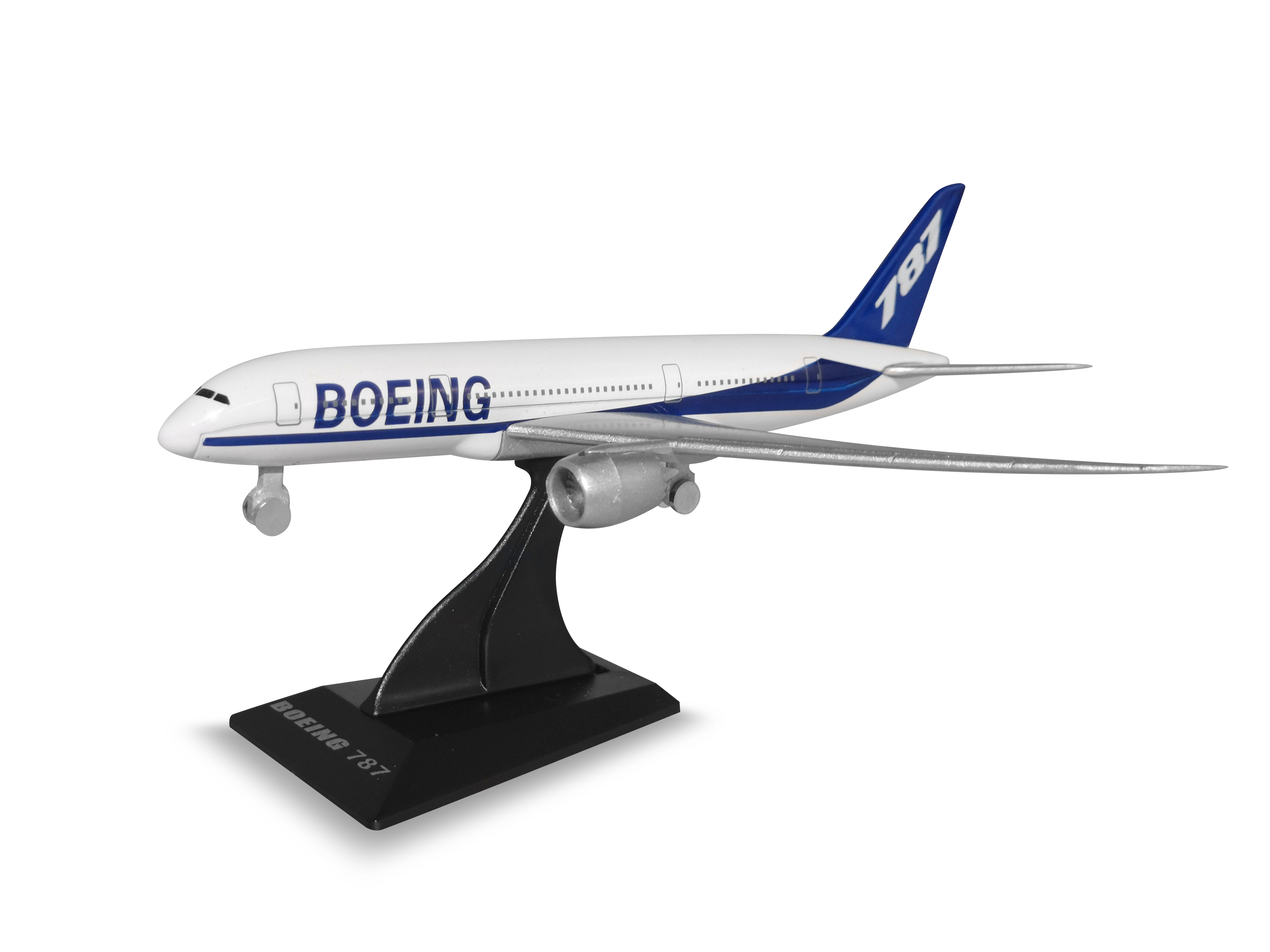 Модель самолета WELLY Boeing B787 AV98846ST-W - фото 3