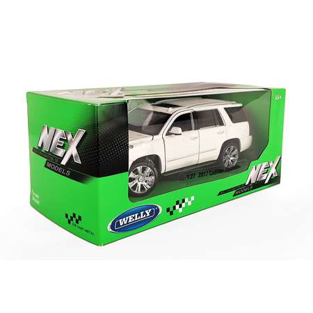 Машинка WELLY 1:24 Cadillac Escalade белая