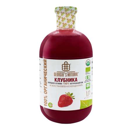 Сок натуральный GEORGIAS NATURAL клубничный 1л