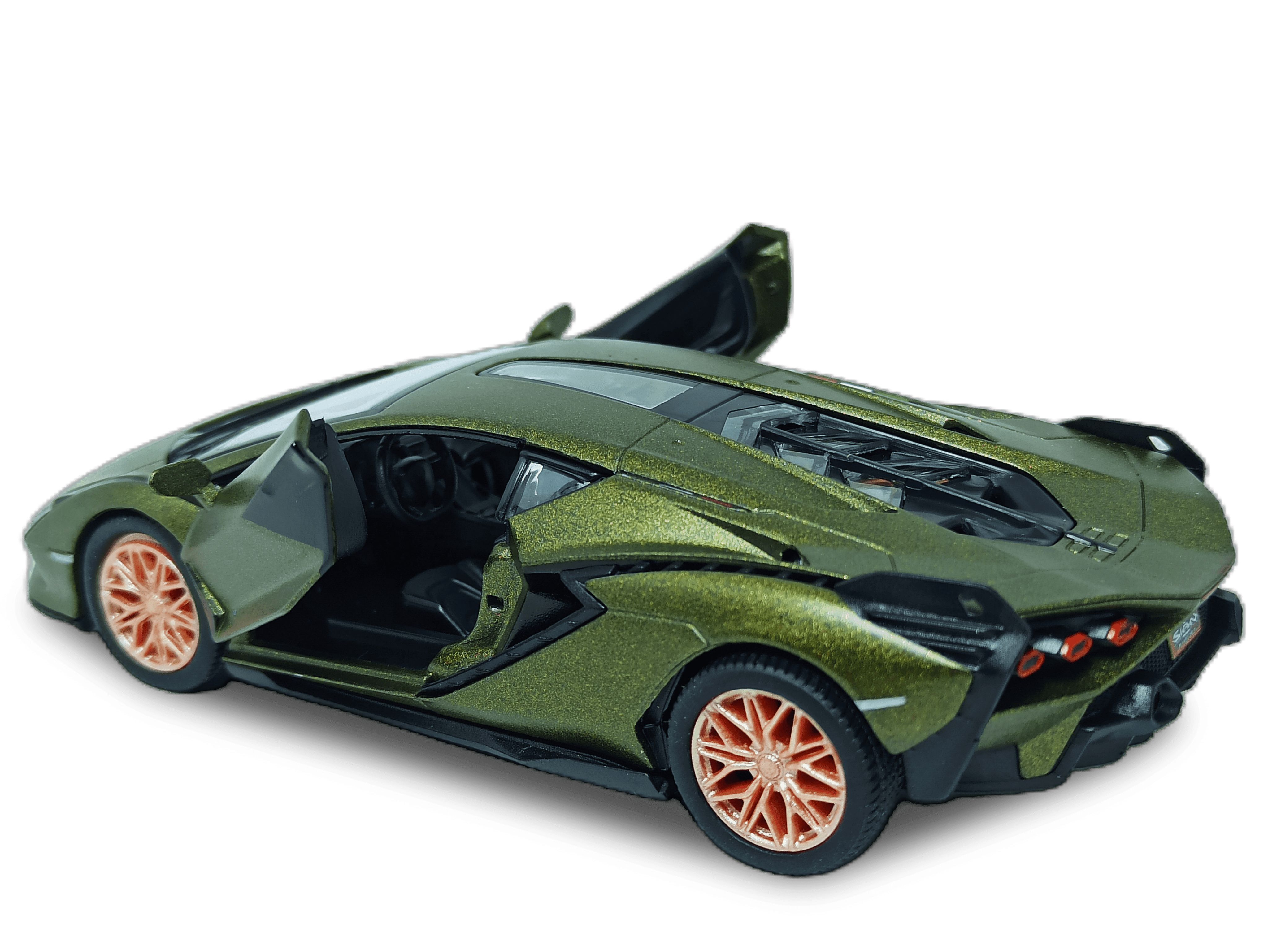 Автомобиль KINSMART Lamborghini инерционный КТ5431/3 - фото 6