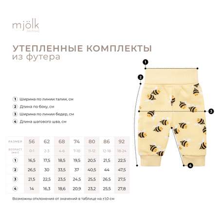 Свитшот и брюки Mjolk