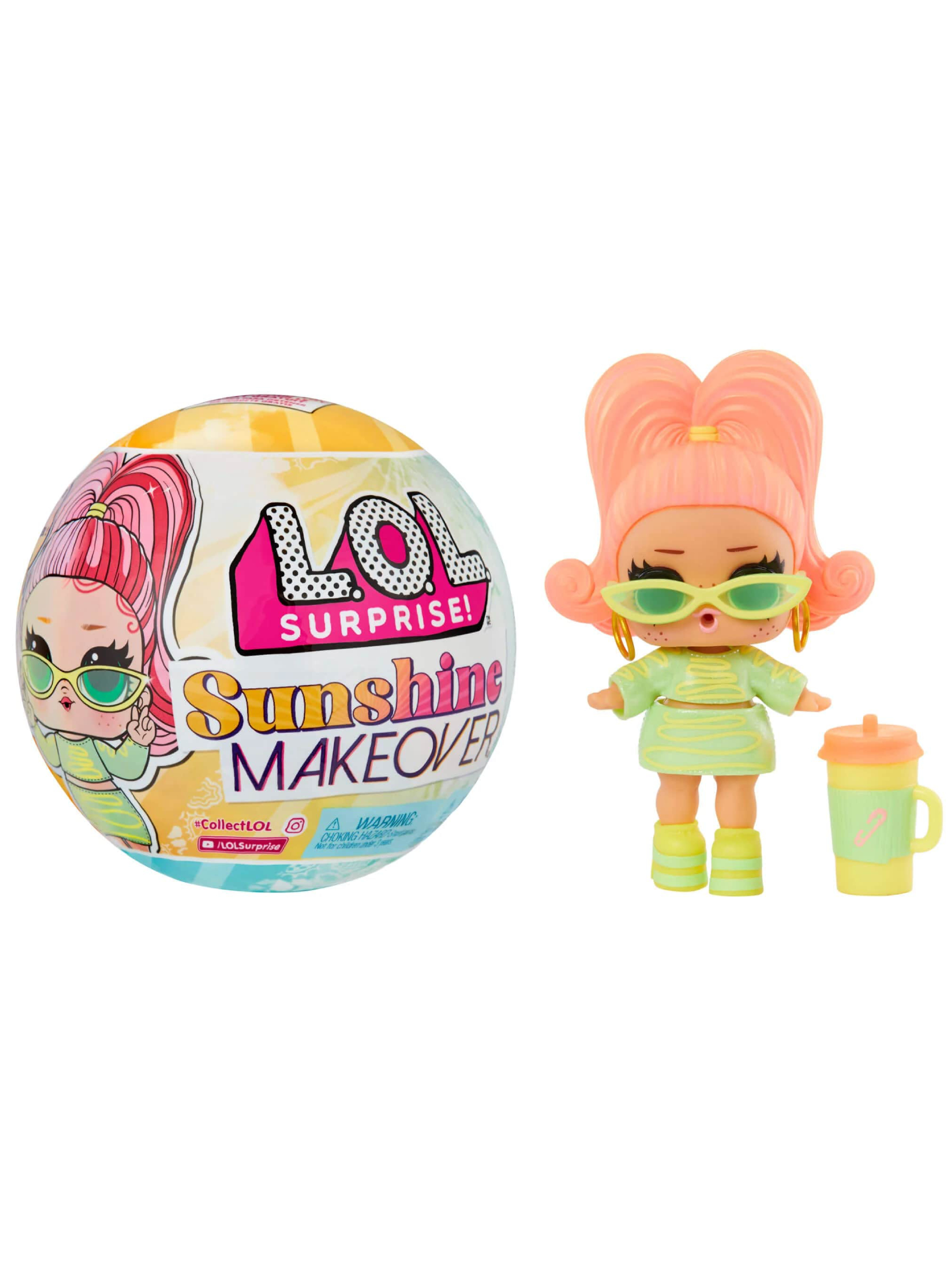 Игровой набор с куклой L.O.L. Surprise! Sunshine Makeover Doll 589396  купить по цене 1390 ₽ в интернет-магазине Детский мир