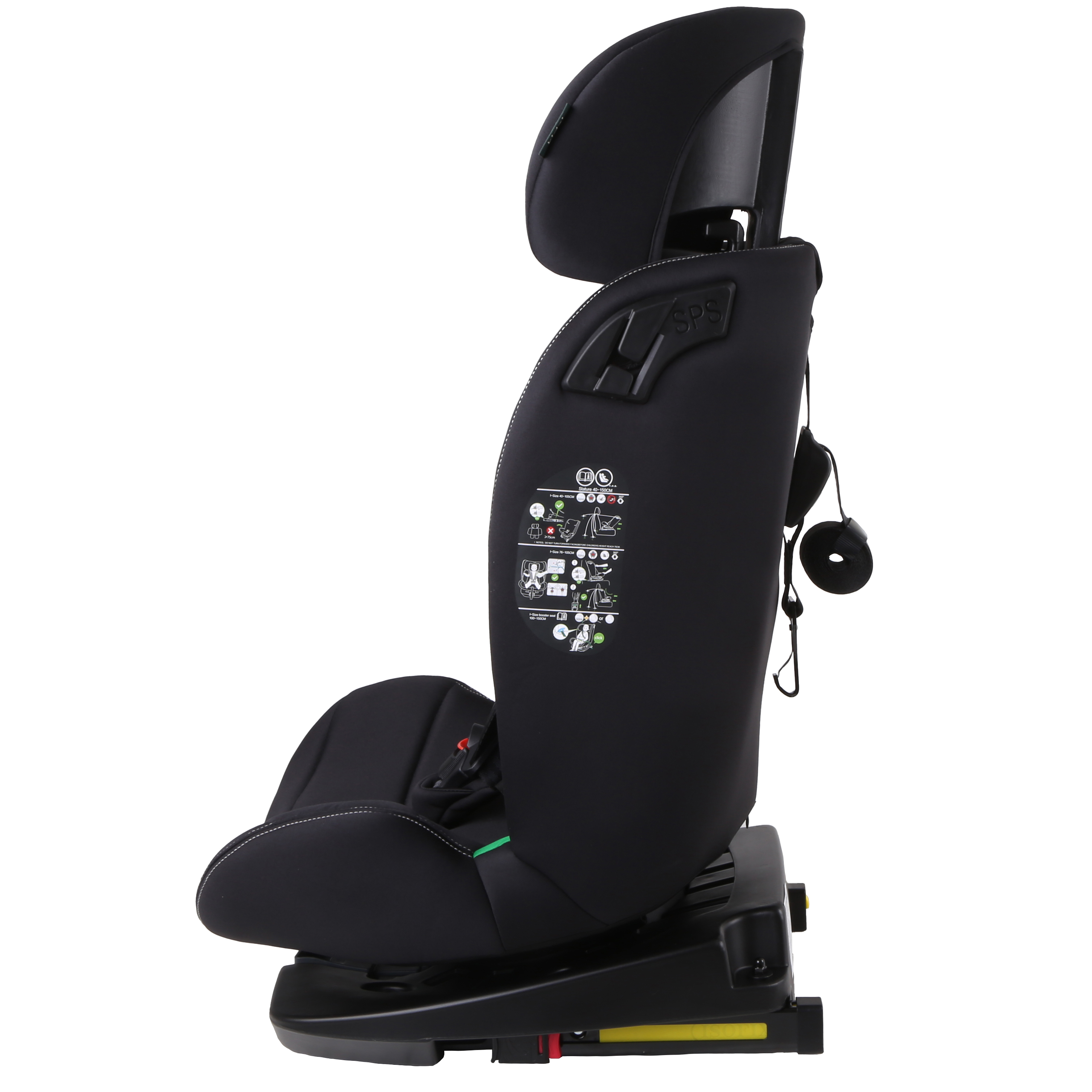 Автокресло Kidzi SPIN 360 i-SIZE Isofix 0+/1/2/3 (0-36 кг) - фото 2