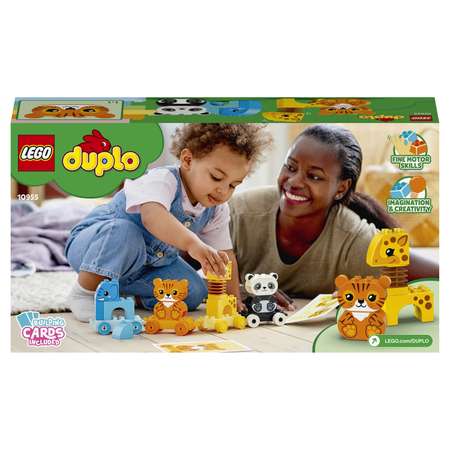 Конструктор LEGO DUPLO My First Поезд для животных 10955