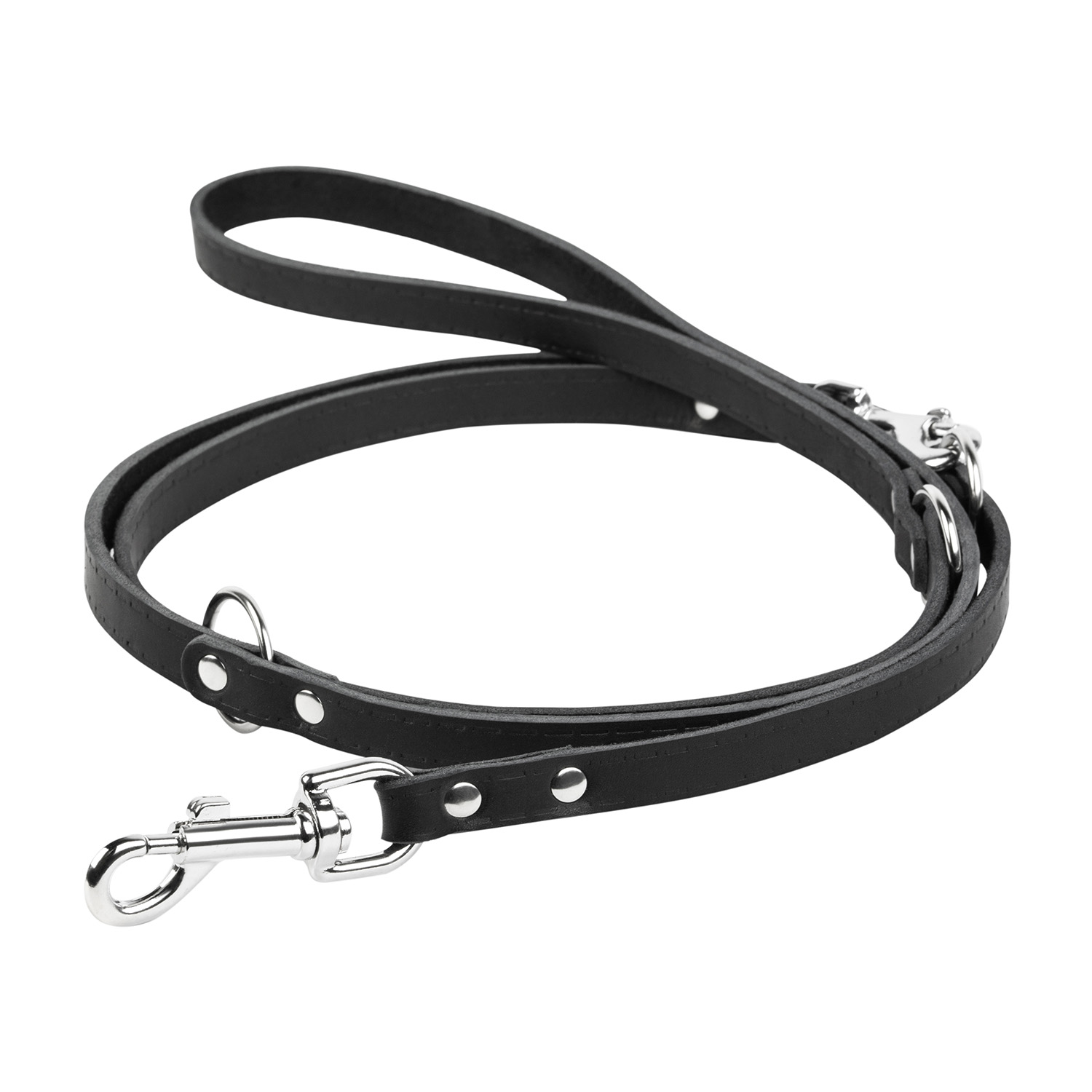 Поводок-перестежка для собак CoLLar Коричневая 04541 - фото 1