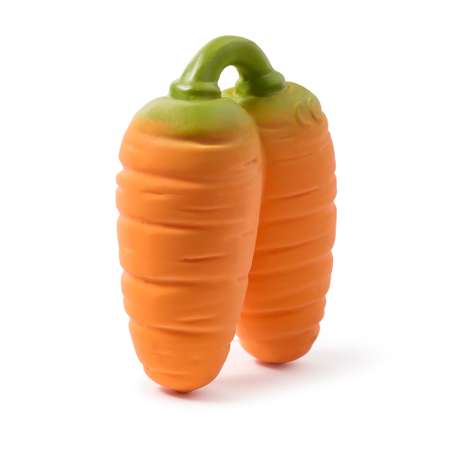 Прорезыватель комфортер OLI and CAROL MINI DOUDOU teether cathy the carrot из натурального каучука