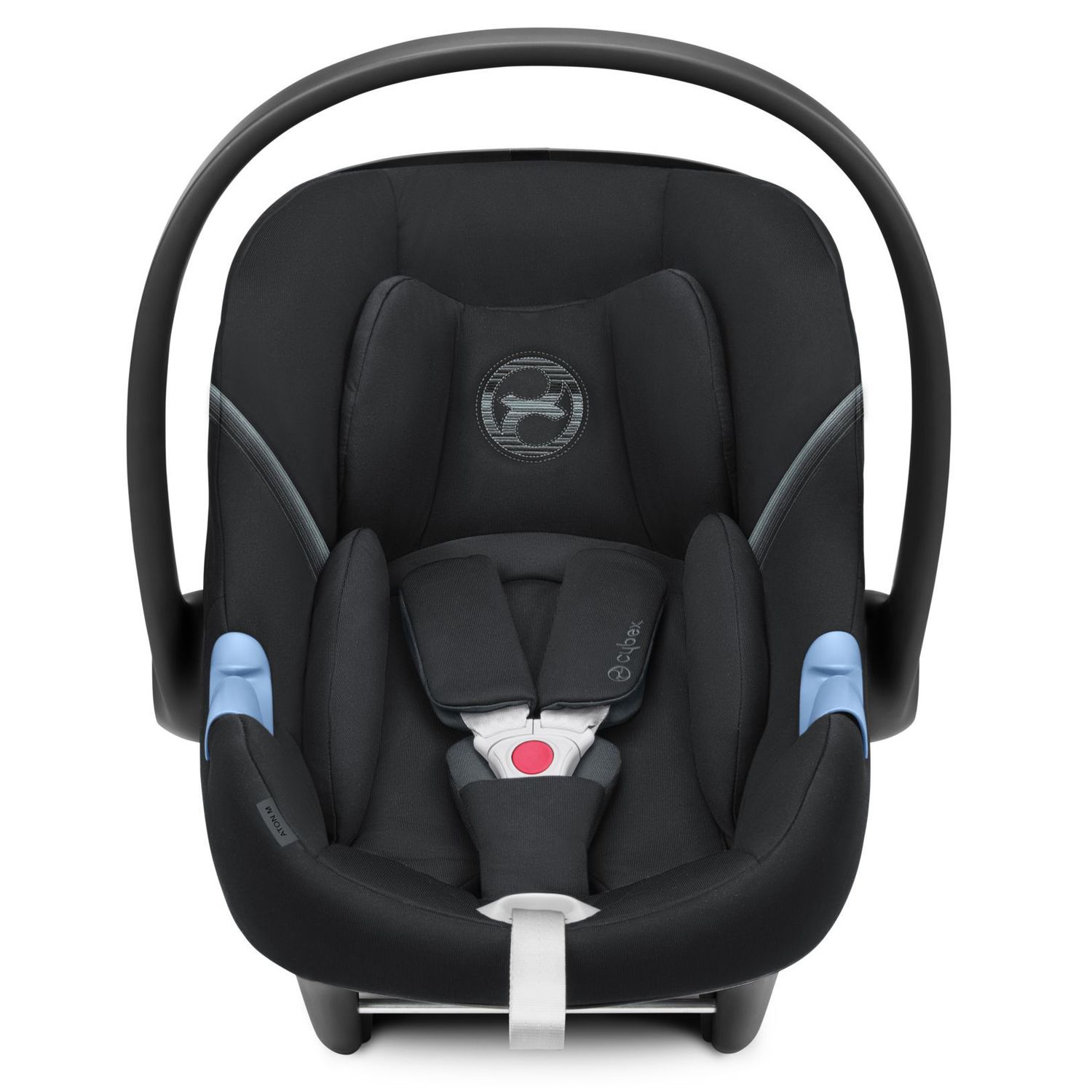 Автокресло Cybex Aton M i-Size Deep Black - фото 2