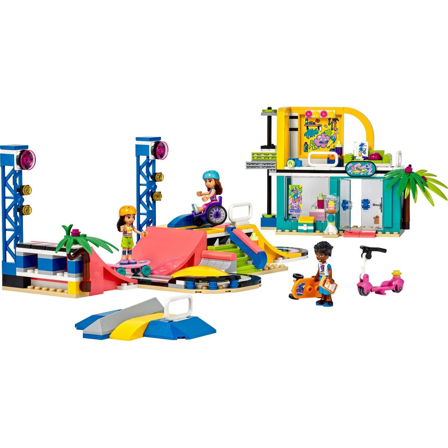 Lego friends sales skateboard park