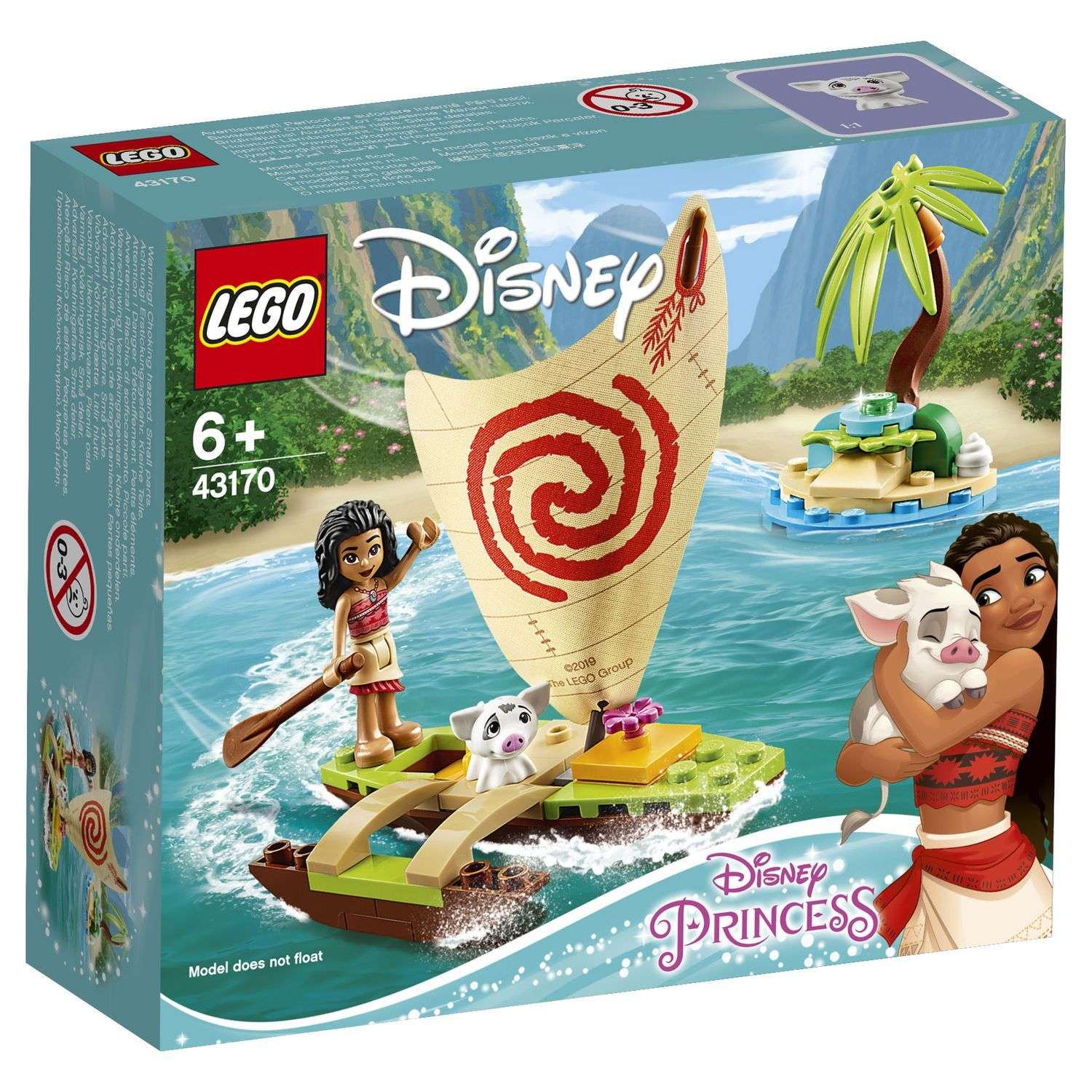 Конструктор LEGO Disney Princess Морские приключения Моаны 43170 - фото 2