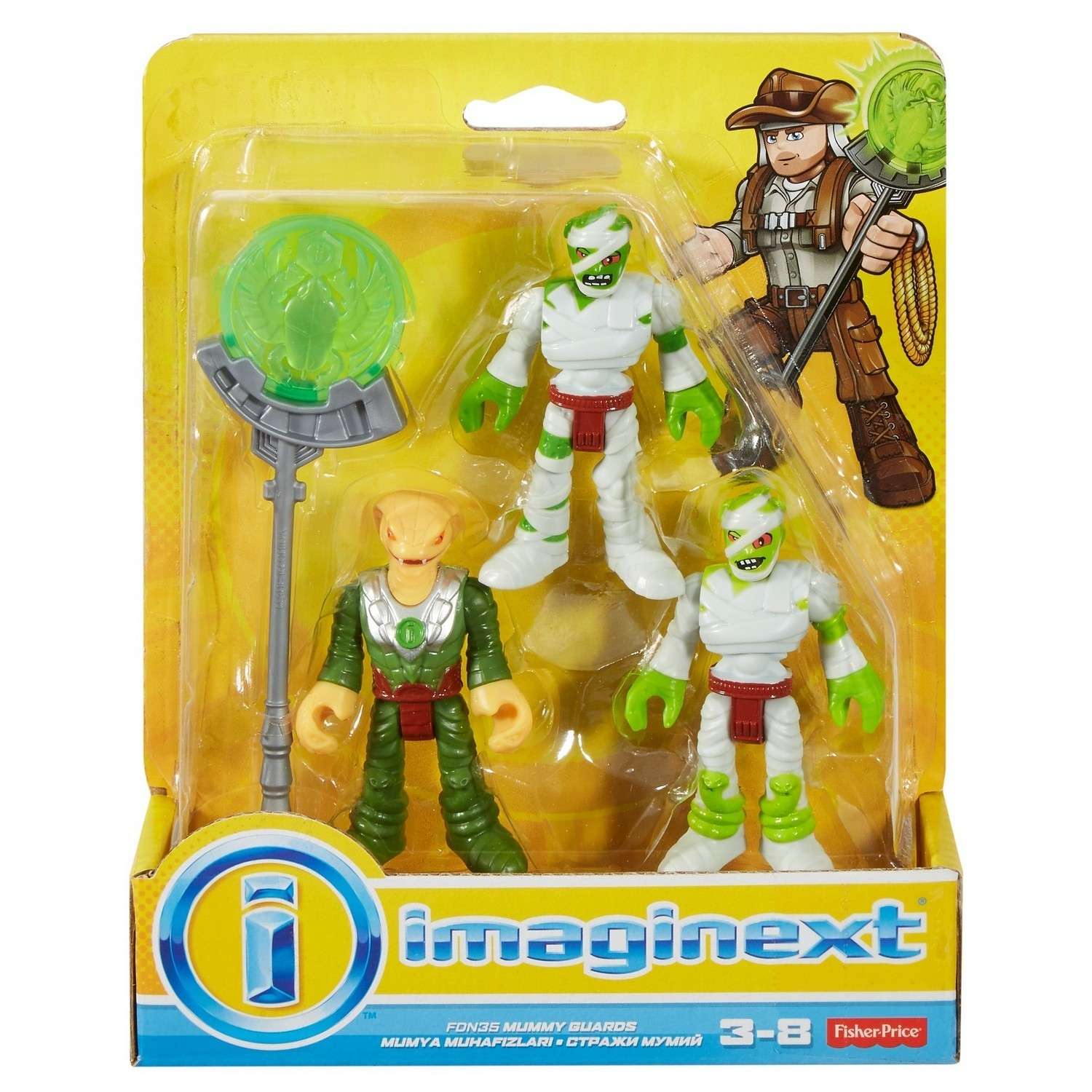 Фигурка IMAGINEXT Расхитители гробниц: с аксесcуарами (FDN35) - фото 8