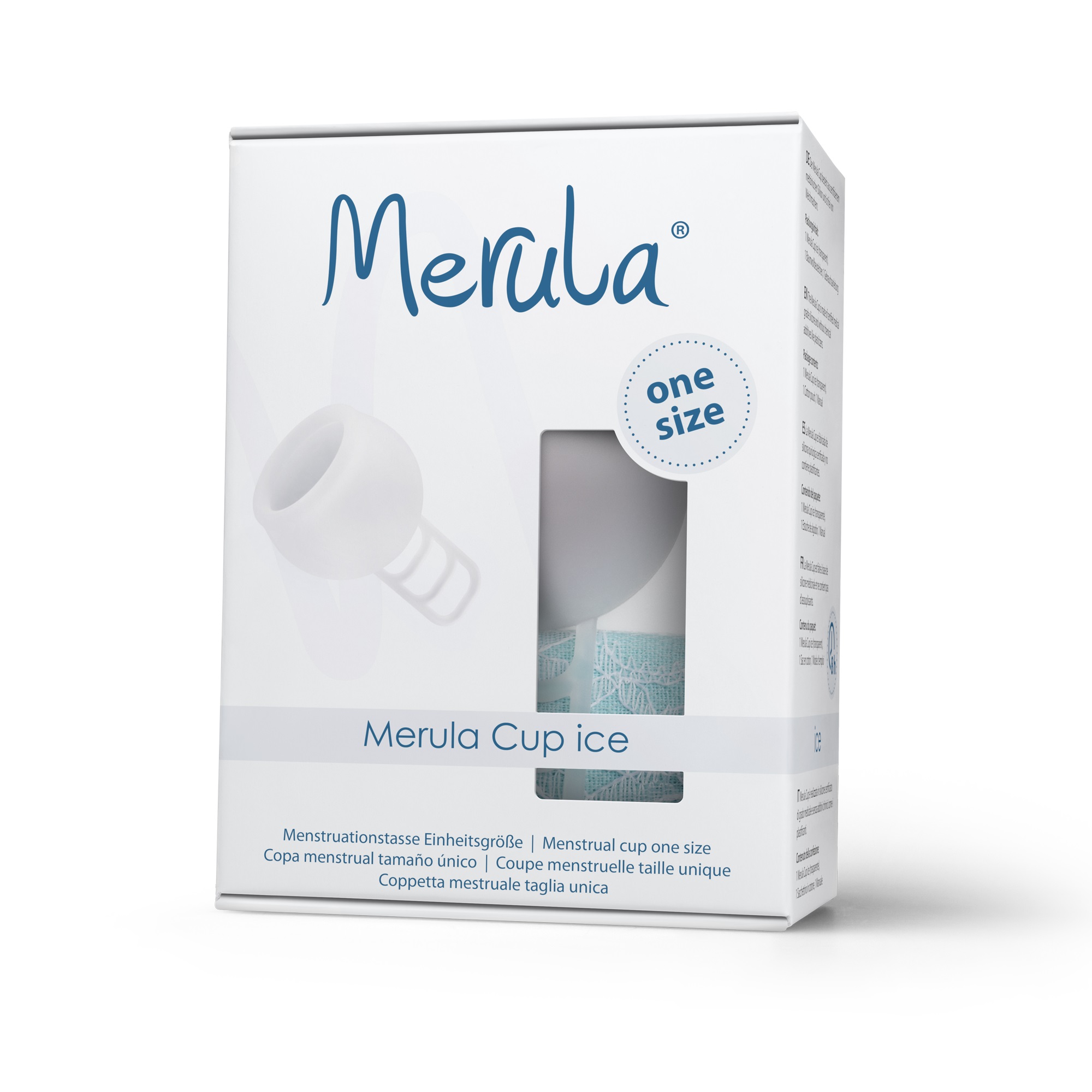 Менструальная чаша Merula прозрачная One Size - фото 4