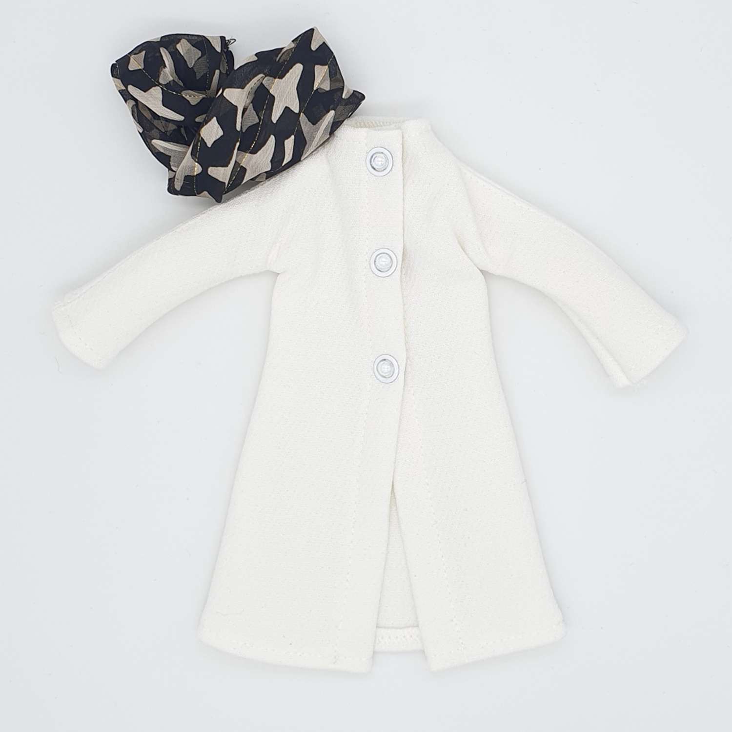 Одежда для кукол типа Барби VIANA пальто и шарфик 11.416.8 - фото 1