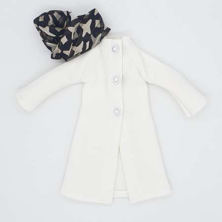 Одежда для кукол типа Барби VIANA пальто и шарфик