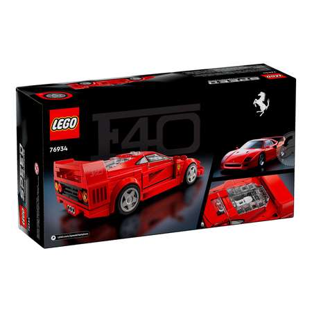 Конструктор LEGO Speed Champions Суперкар Ferrari F40