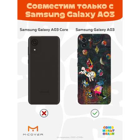 Силиконовый чехол Mcover для смартфона Samsung Galaxy A03 Союзмультфильм Щелкунчик и мышиный король
