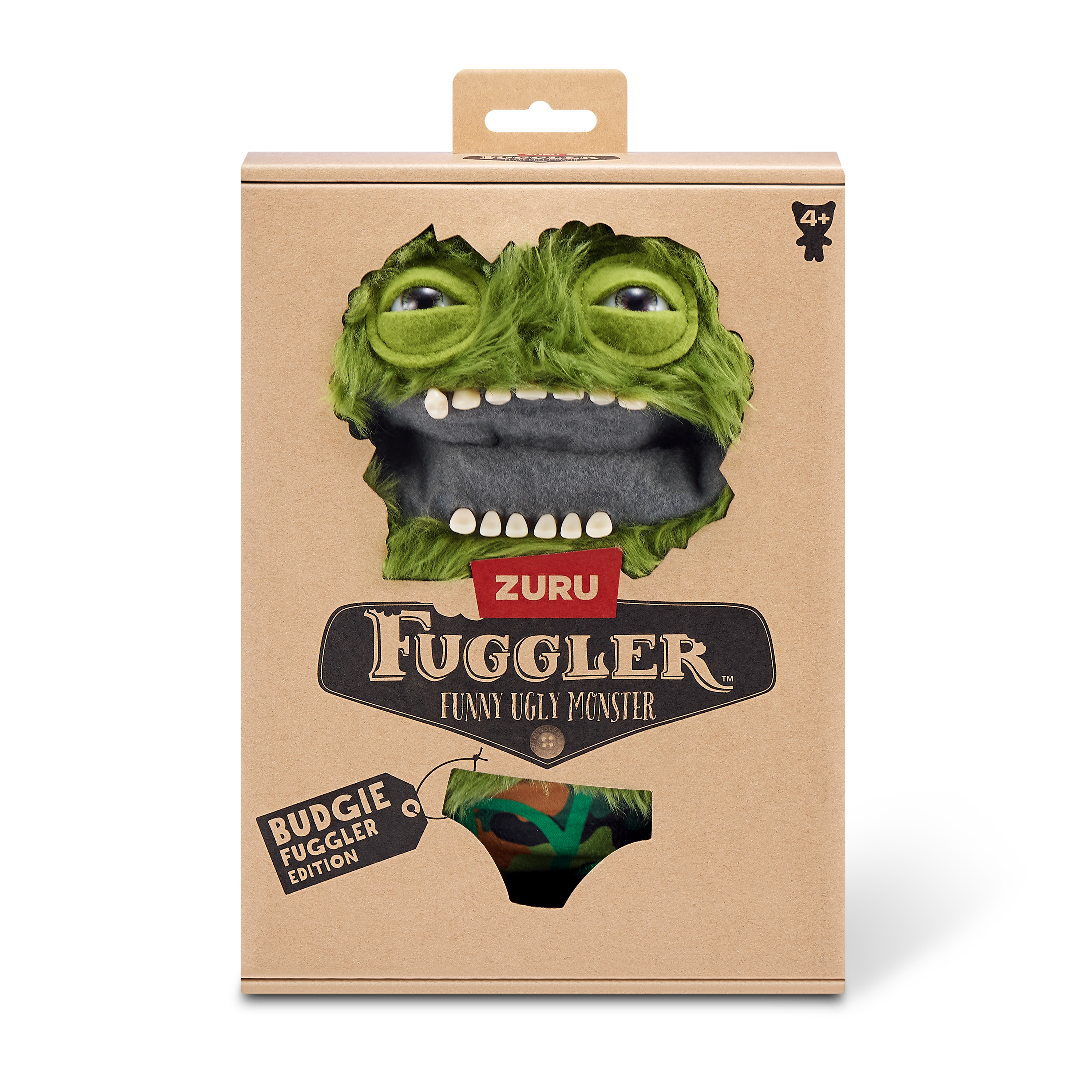 Игрушка мягкая FUGGLER 1 Count underoo mcgoo Green 15723E - фото 10