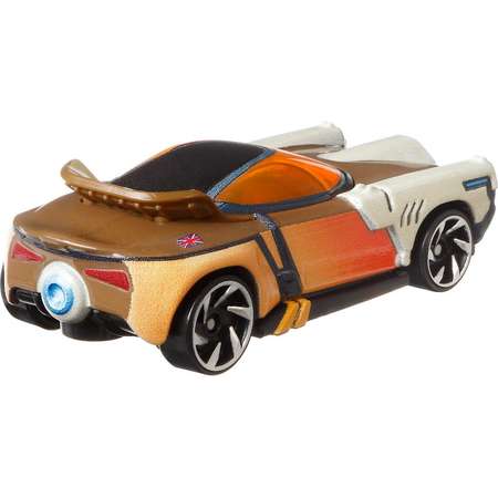 Машинка Hot Wheels Герои компьютерных игр Overwatch Трейсер GJJ28