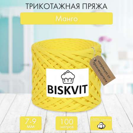 Трикотажная пряжа BISKVIT Манго