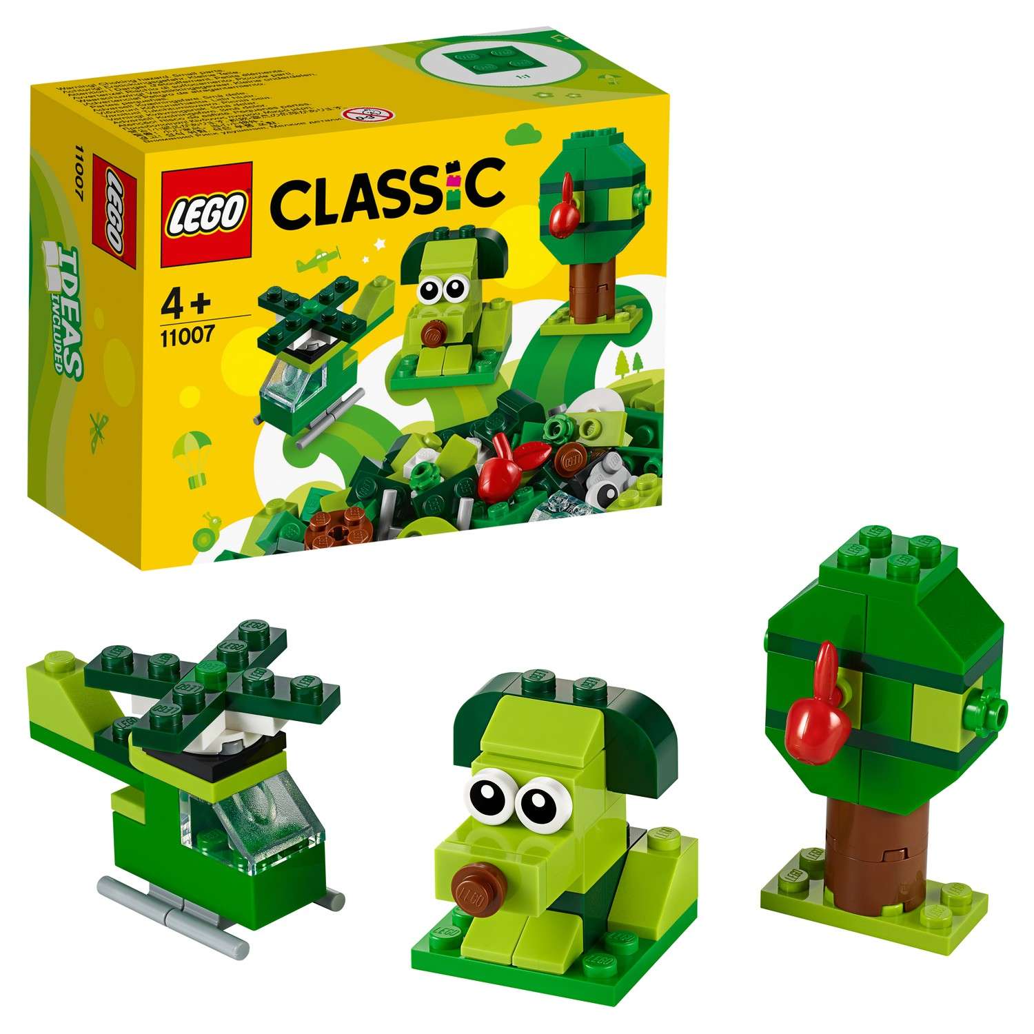 Конструктор LEGO Classic Зеленый 11007 - фото 1
