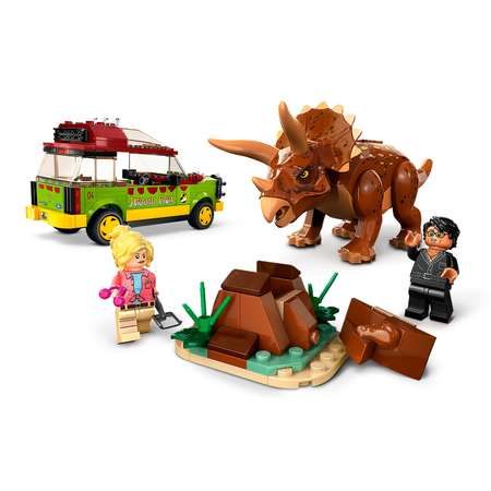 Конструктор LEGO Jurassic World Поиски трицератопса