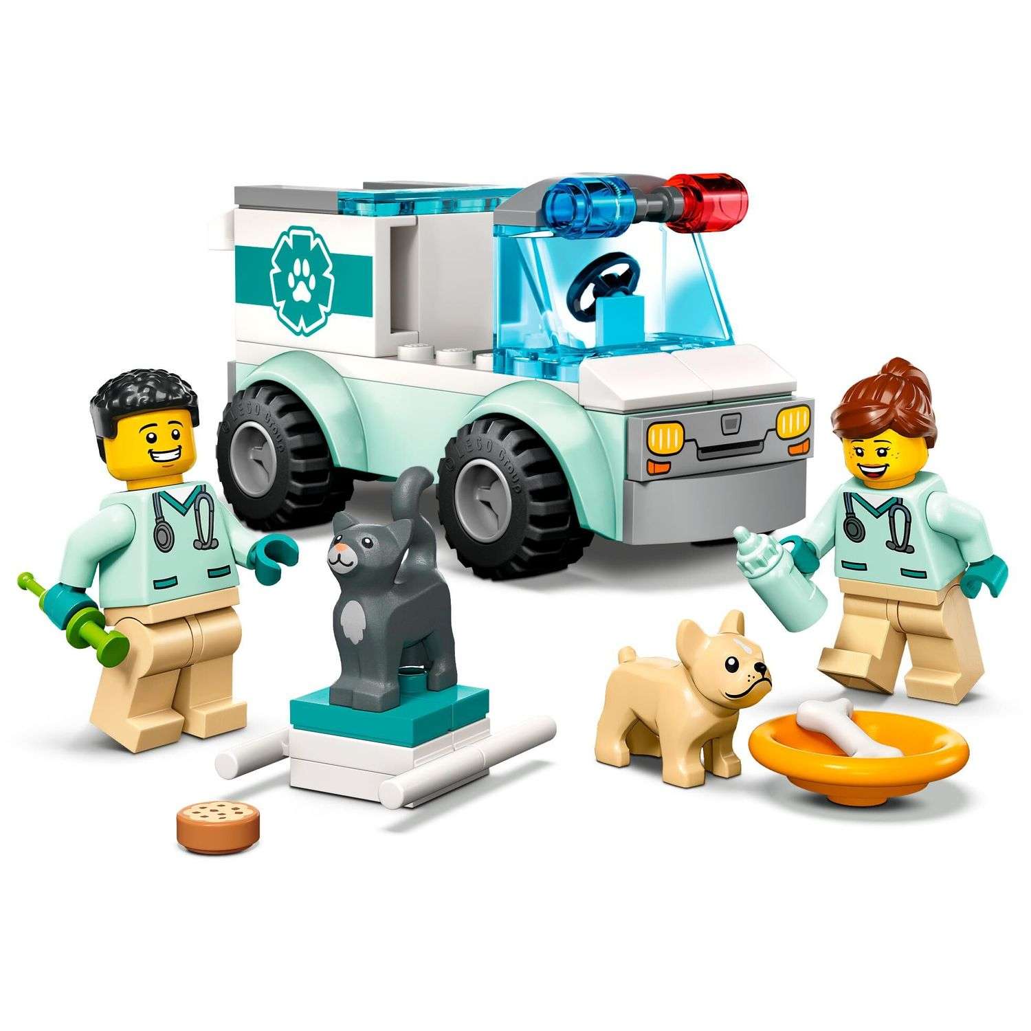 Конструктор Lego Спасательный фургон ветеринара 60382 - фото 3