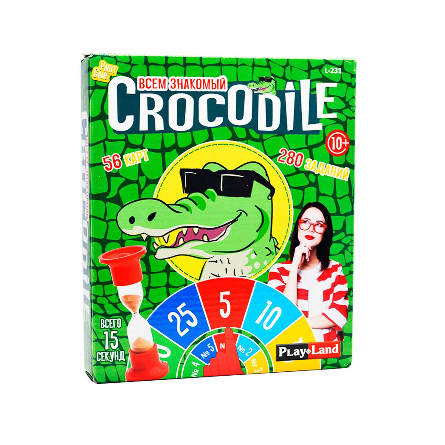 Настольная игра Play Land Crocodile Крокодил - фото 1