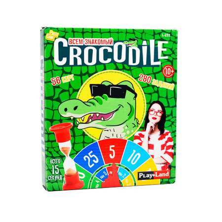 Настольная игра Play Land Crocodile Крокодил