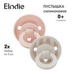 Пустышка Elodie силикон классическая от 0 мес. 2 шт. в ассортименте