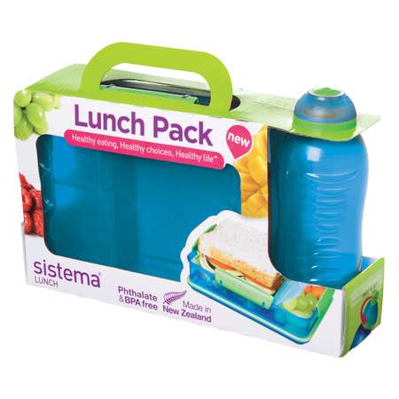 Набор Sistema Lunch контейнер 975мл и бутылка 330мл
