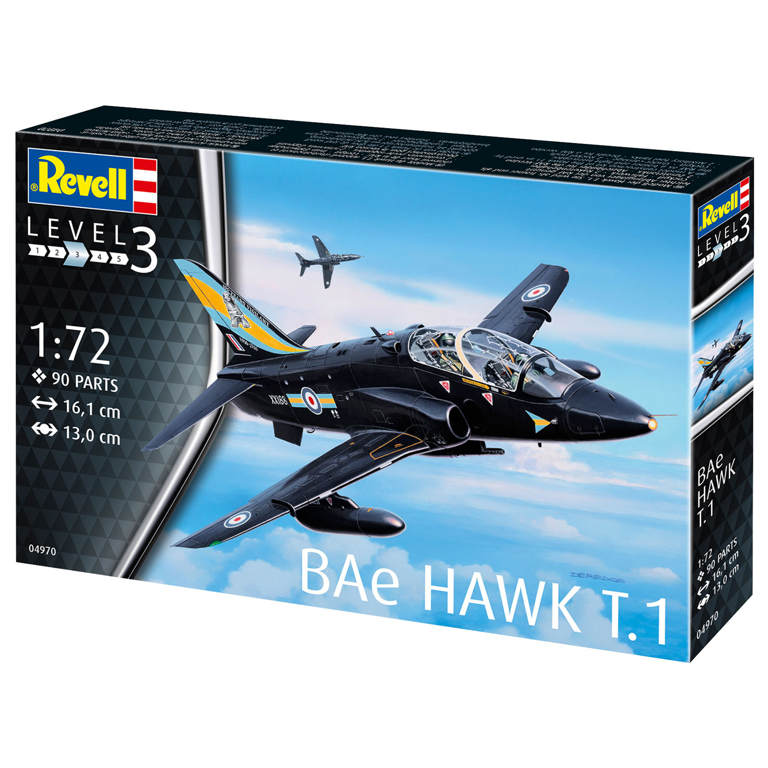 Сборная модель Revell Британский учебный лёгкий штурмовик Hawk T1 04970 - фото 3